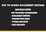 type, rewrite, and edit your documents professionally